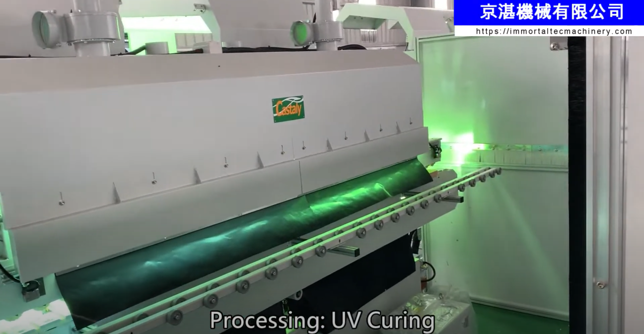 門板UV塗佈固化自動線Auto UV Edge Coating Curing Line