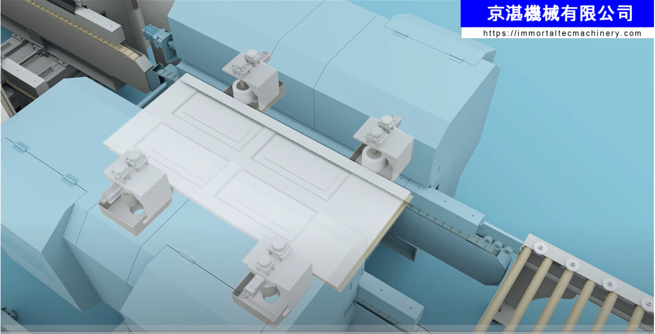 門板自動線 Auto Sizer and Edge Coating Line